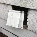 Dryer Vent Hole